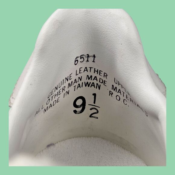 Vintage 1979 Pony Concorde Sneakers White/Dk. Royal 6511 Men\'s Size 9.5 NOS READ main image 4